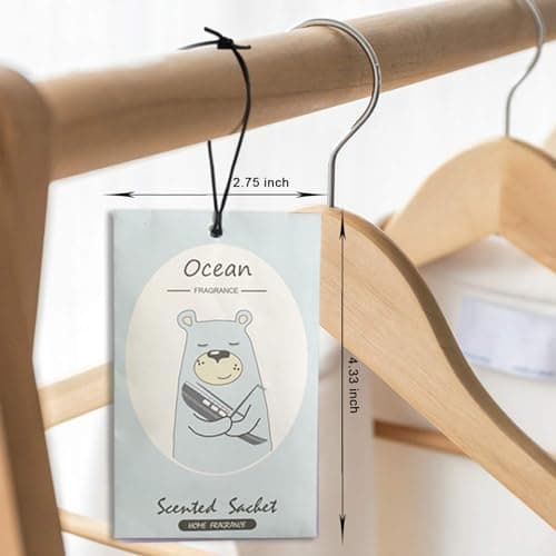 14 Packs Ocean Scented Sachets Bag for Drawer and Closet Xmas Gift 15 Scents Optional