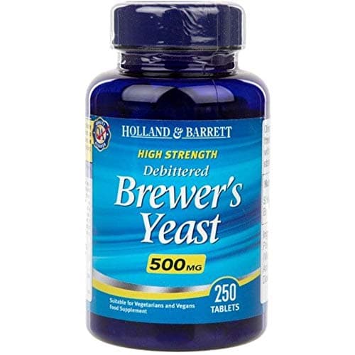 Holland & Barrett Natural Brewers Yeast 500mg Tablets 250's