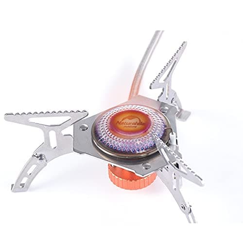 YINHAONaturehike Split Folding Burner Portable Outdoor Foldable Gas Stove Camping Hiking Picnic Stove Burner Cooking Stoves NH17L040-T