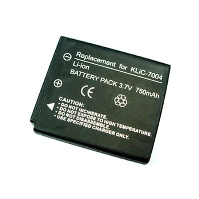DigiEspow New Replacement Digital Camera Battery for EasyShare V1253 Kodak Easyshare V1073 Kodak Easyshare V1273 Kodak M1033 Pentax Optio A36;fits Kodak KLIC-7004 Battery [ Li-ion 3.7V 750mAh Black ]