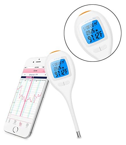 Shecare Smart Fertility Monitor Accurate Ovulation Test on Natural Contraception or Get Pregnant Faster (for iOS System Only)