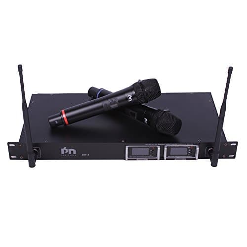 Proslogan BW-6 Professional UHF PLL Channel Infrared Sync Wireless Microphone with XLR or 1/4" output