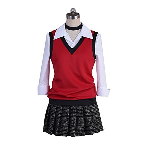 Kakegurui Compulsive Gambler Ikishima Midari Cosplay Costume Hyakkaou Private Academy School Uniform Dress