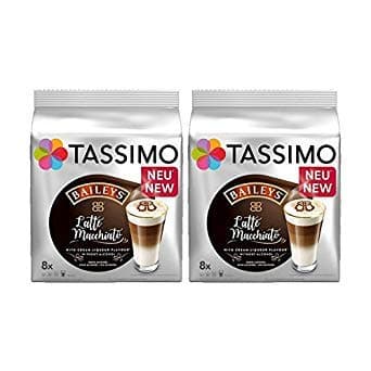 Tassimo Baileys Latte Macchiato (2 Pack,32 Tdiscs/Pods) 16 Servings
