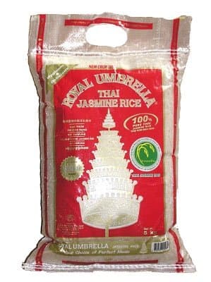 Thai Jasmine (Fragrant) Rice 5kg by Royal Umbrella