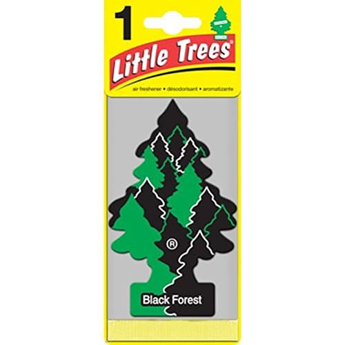 Car Freshner Corp U3s-37366 3 Pack, Black Forest, Little Tree Air Freshener