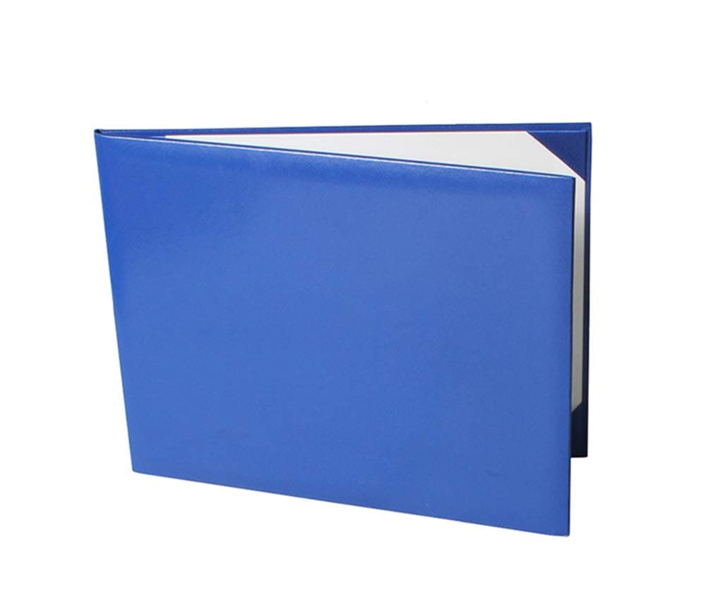 GraduationForYouSmooth Diploma Certificate Cover 8 1/2" x 11" (Royal Blue)