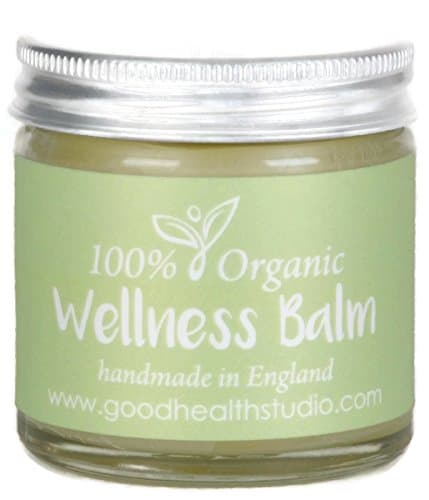 Cough Cold Flu Relief Remedy, 100% Organic, for Adults & Children Age 3+ Wellness Balm 50g - to Soothe & Relieve - Hand Blended by an Aromatherapist with Lime Ginger Peppermint Cinnamon NO Chemicals