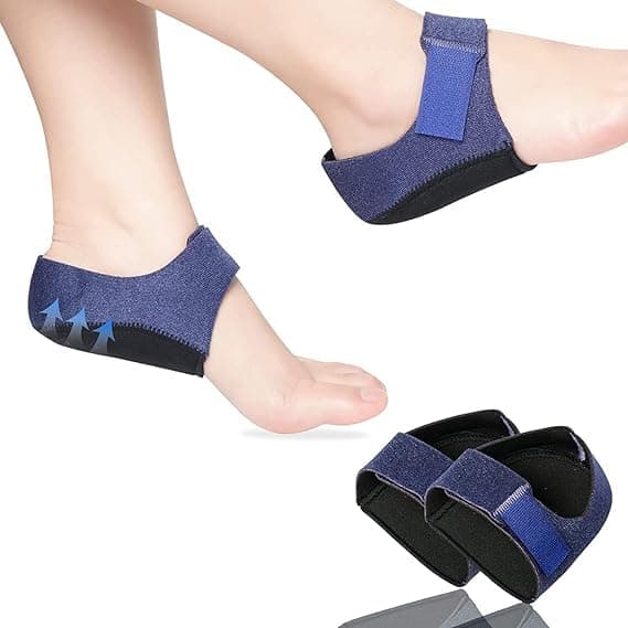 Gel Heel cups Silicon Heel Pad for Heel Ankle Pain, Heel Spur Shoe Support Pad for Men and Women Shock Cushion Pad for Heels Cushion Heel