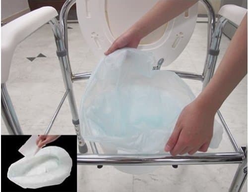 Bed Pan Waste Disposable Bag (Pack of 10)