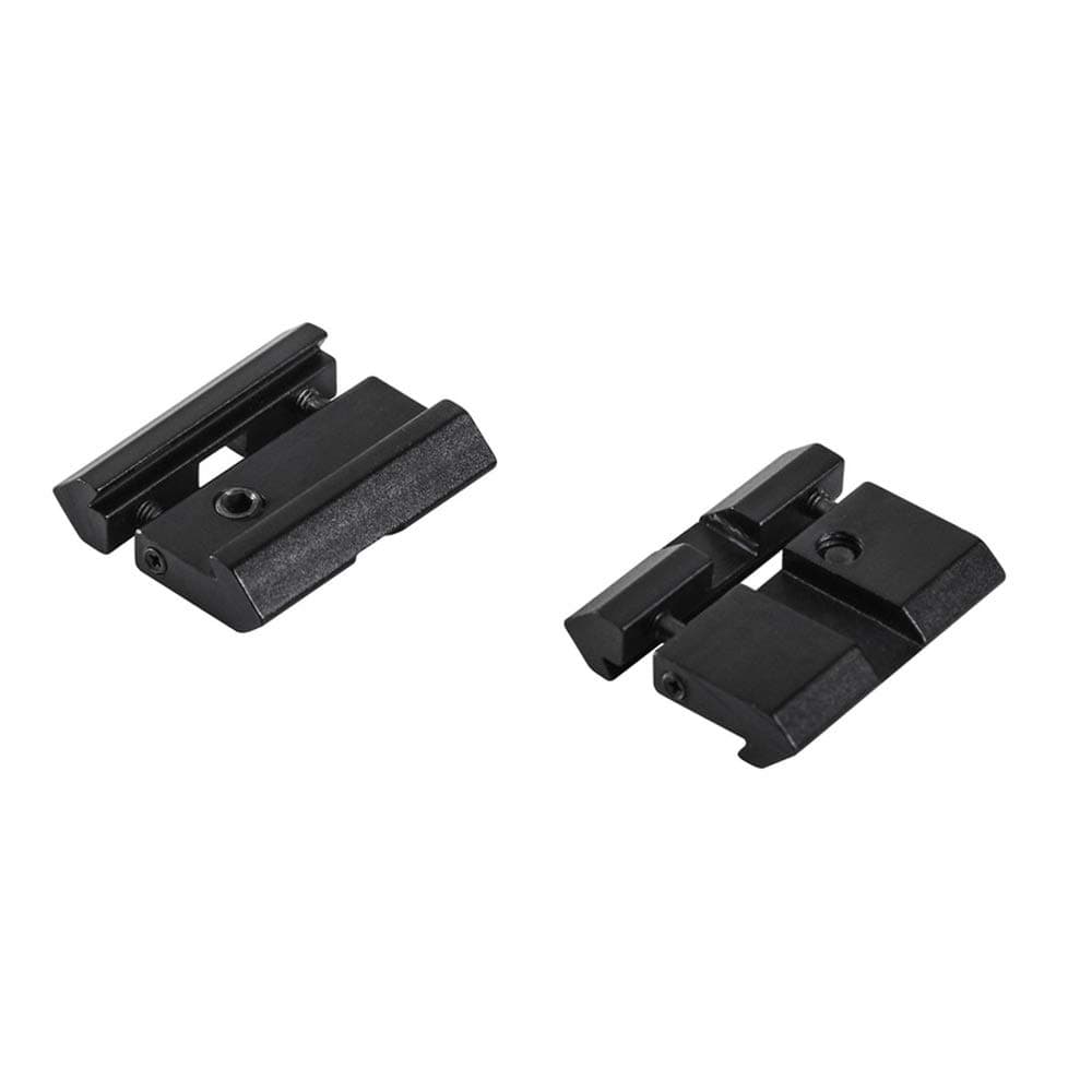 WestHunter Dovetail to Picatinny Rail Adjustable Adapter, 11mm to 20mm Rail, 2Pcs