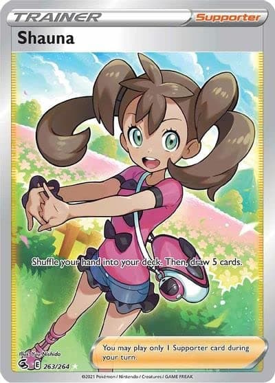 Shauna - 263/264 - Full Art Ultra Rare - Sword & Shield - Fusion Strike
