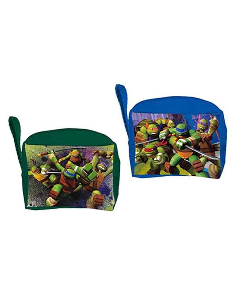 Teenage Mutant Ninja Turtles Purse with Base, Synthetic, Multicoloured, 17 x 9 x 23 cm