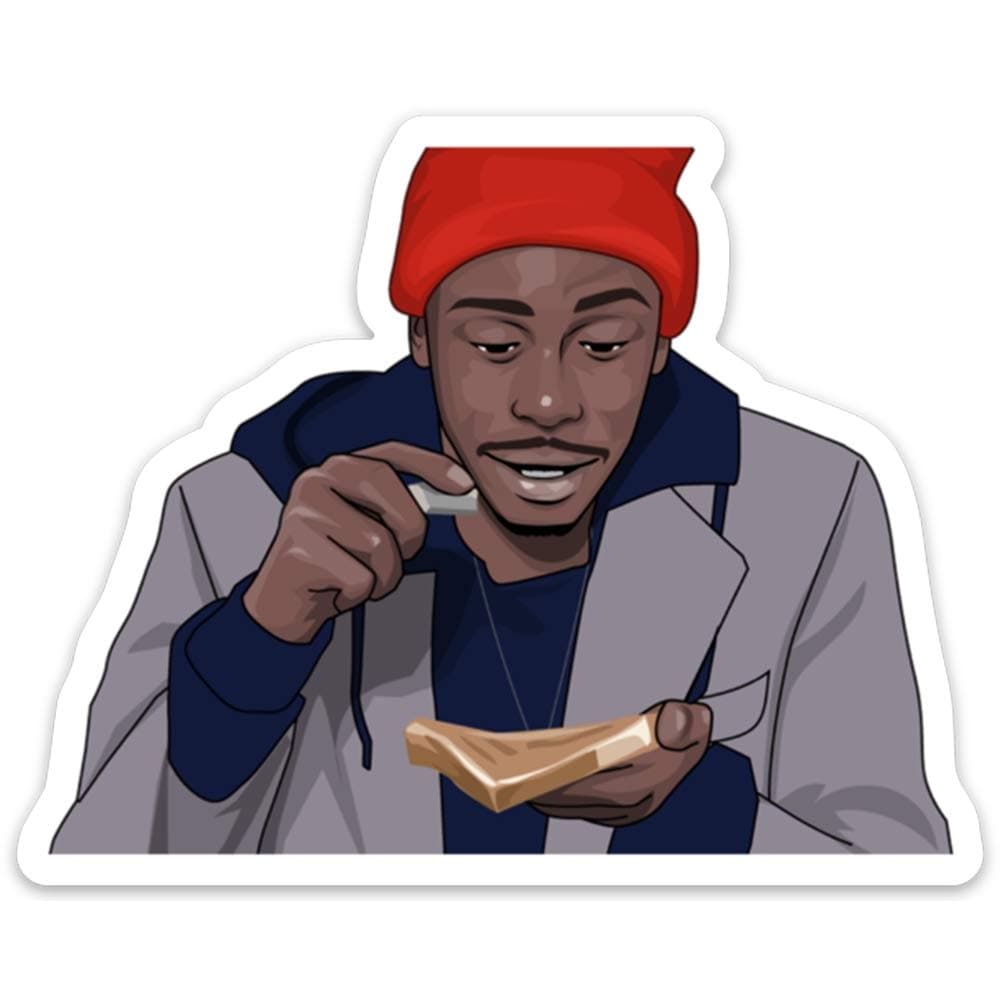 Tyrone Sticker - 4 Inch Water Proof Vinyl - Vinyl Stickers, Laptop Decal, Hydro Water Bottle Sticker, Car Decal, Skateboard Stickers, Funny Stickers, Small Gift For Him Her, Graffiti Nerd, Comedy