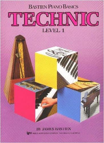 Bastien Piano Basics Level 1 - Technic Sheet music – January 1, 1986