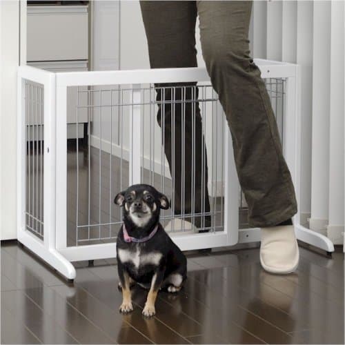 Essential Pet Products 94159 Cool Breeze Freestanding Pet Gate Hl