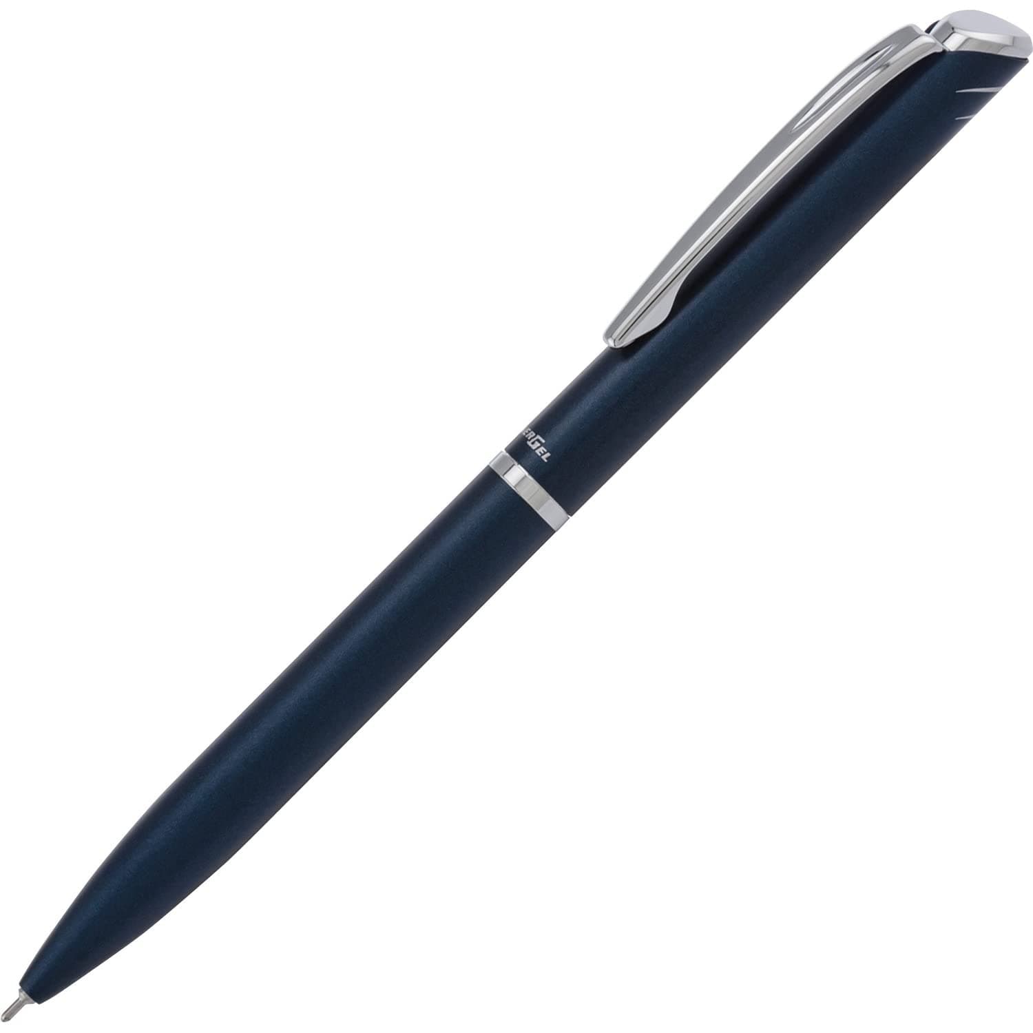 Pentel Energel Style Gel Pen, (0.7Mm) Medium Line, Navy - Bl2007Cabx