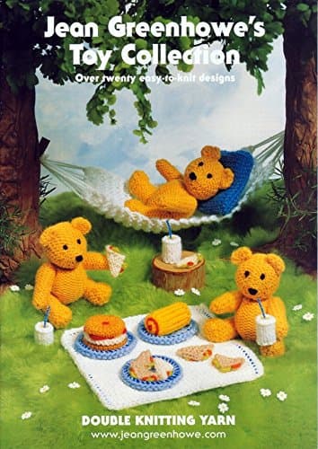 Jean Greenhowe Knitting Pattern Book - Toy Collection