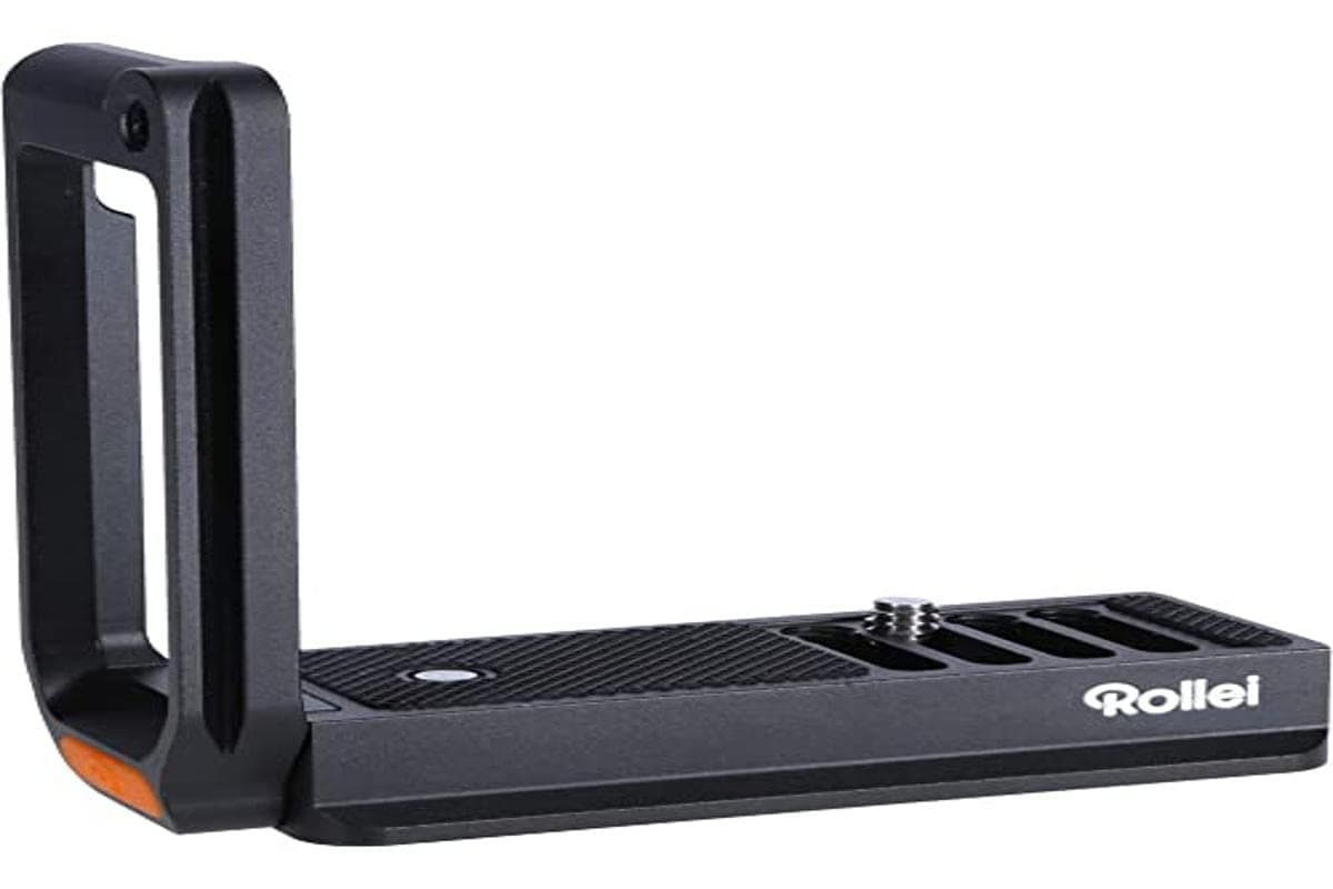 Rollei Universal L-bracket, Arca-Swiss compatible L-angle for mounting under the camera