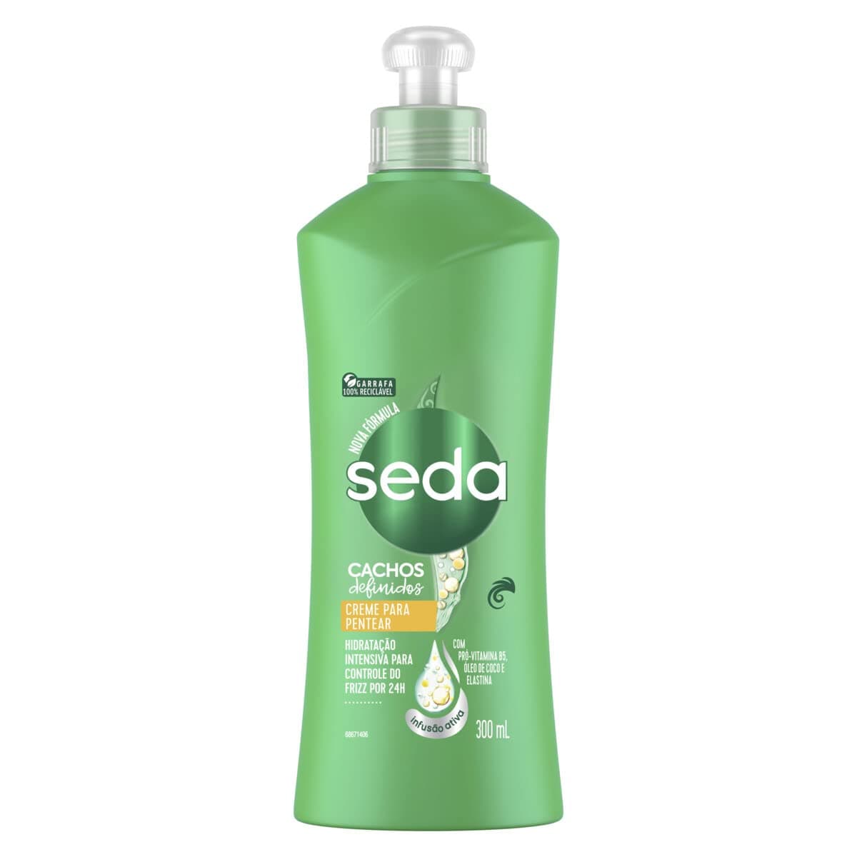 Seda Linha Cachos Definidos - Creme para Pentear 300 Ml - ( Defined Curls Collection - Combing Cream 10.14 Fl Oz)