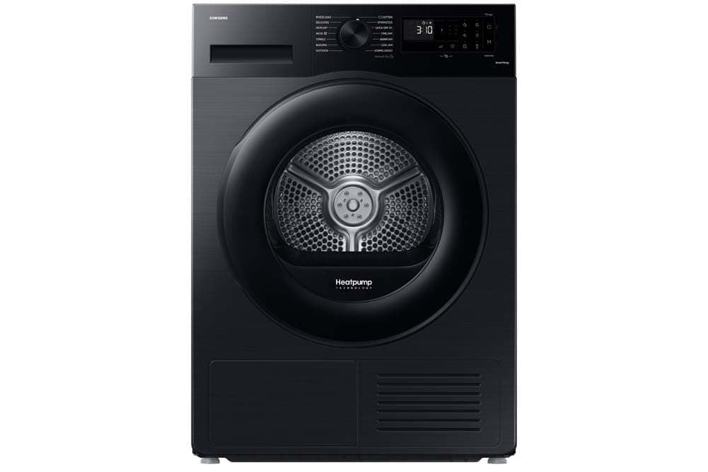 – Samsung Series 5 DV80CGC0A0ABEU with OptimalDry and SmartThings, Heat Pump Tumble Dryer, 8kg