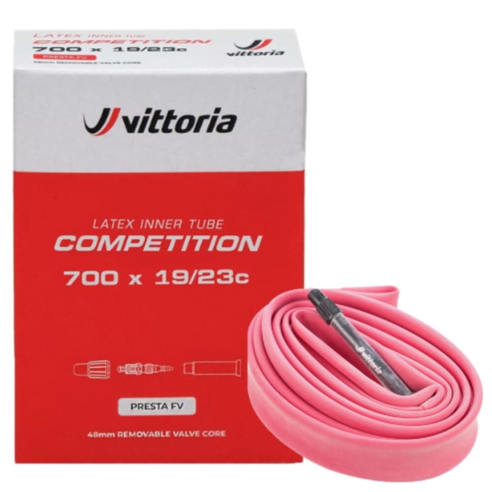 Competition Latex Tube - Performance Bike Tire Tube - Lightweight Bicycle Inner Tubes for Racing