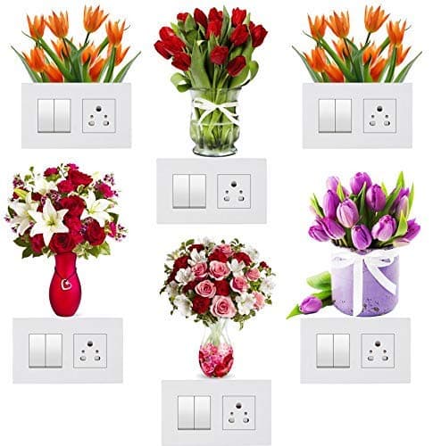 Decals Creation™ Switch Board Sticker, Switch Stickers, Wall Stickers, Light Switch Sticker