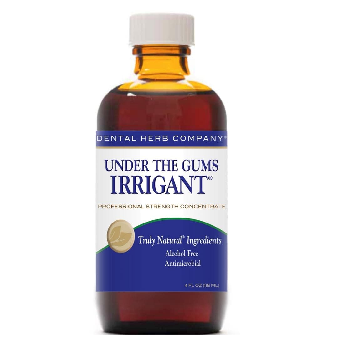 Dental Herb Company Under the Gums Irrigant Concentrate for Use in Oral Irrigators