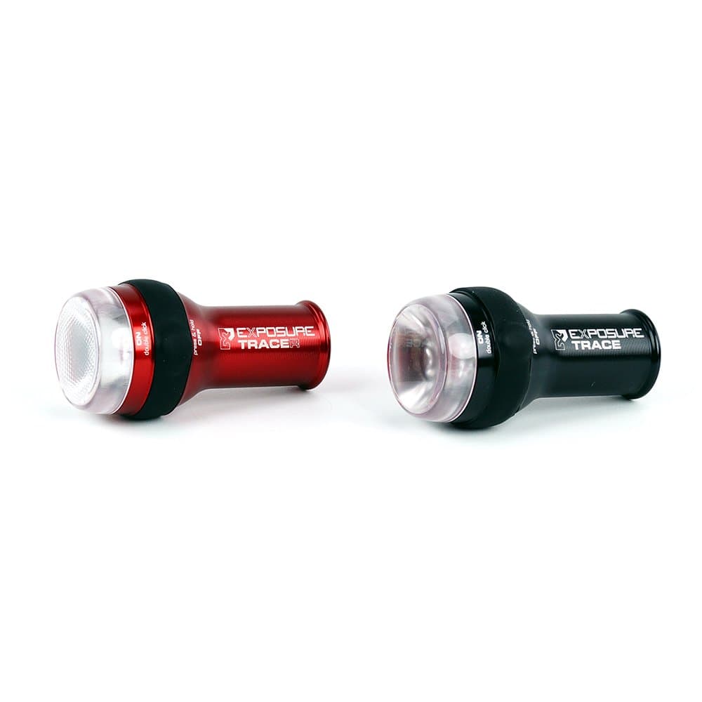 Exposure Lights 2016 Trace and Tracer Helmet Mounted Front and Rear Bicycle Lights