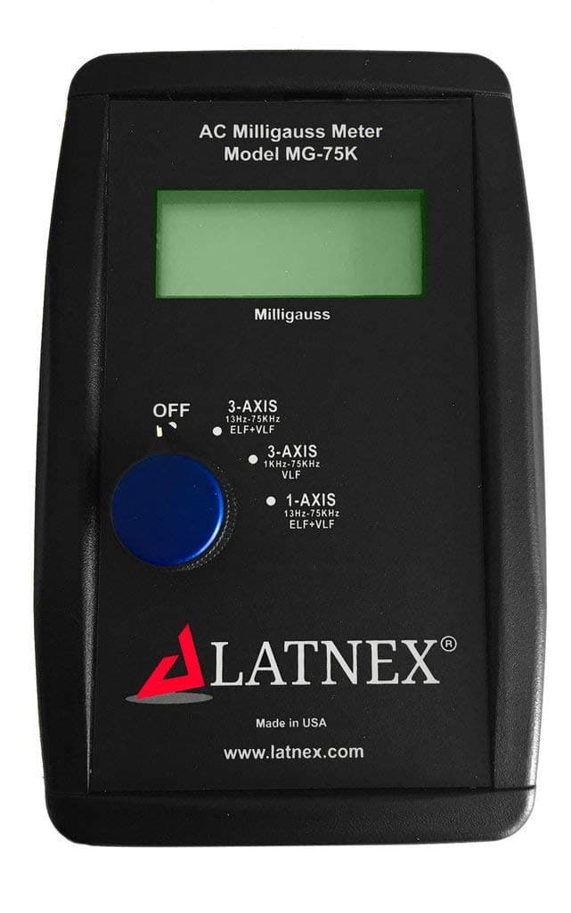 LATNEX AC Milligauss Meter Model UHS2 MG-75K
