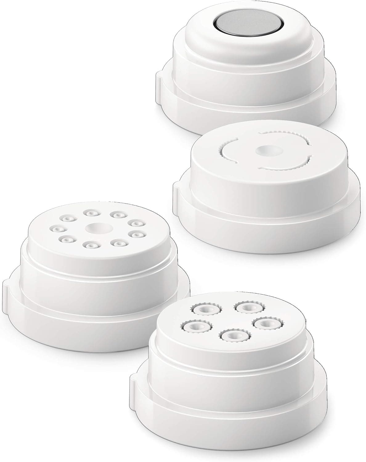 Philips Kitchen Appliances Avance Pasta & noodle Maker 4-in-1 accessory, unique design, shape kit- Shells and Paccheri, Rigatoni, & Macaroni (HR2494/00)