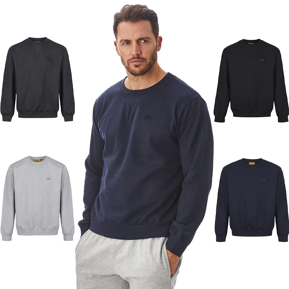 Men's Soft Fleece Crew Neck Hoody Sweatshirt (pack of 1)