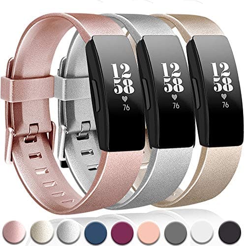 TobfitSport Bands Compatible with Fitbit Inspire HR/Inspire/Ace 2 Fitness Tracker Accessories Strap for Women Men, Small Large