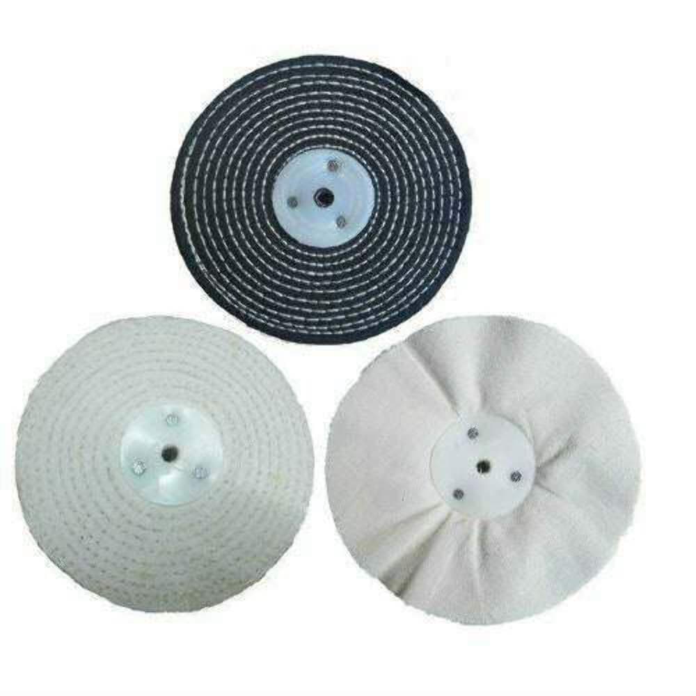Pro-Max 8’’ x 1’’ Metal Polishing Buffing Wheel 3pc Set