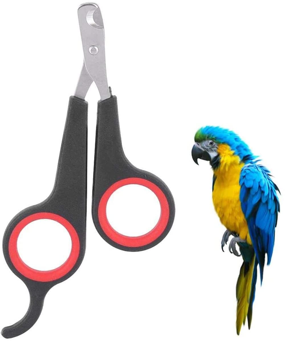 Mumoo Bear Bird Nail Clipper Grooming Tool Nail Scissors Clipper Pet Bird Parrot Small Animals Accessory for Small Parrot Birds