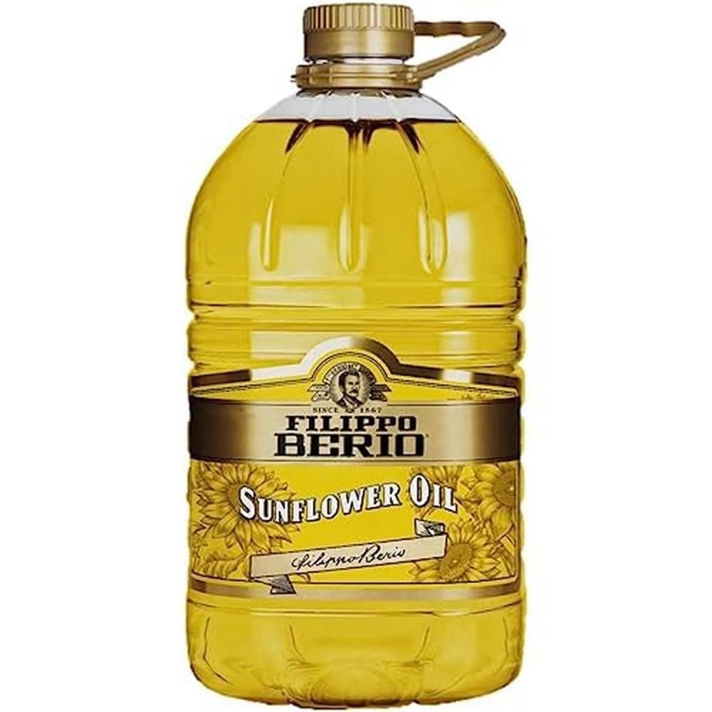 Sunflower Oil, Cooking Oil, Large Sunflower Oil, Bulk Bottle, 5l