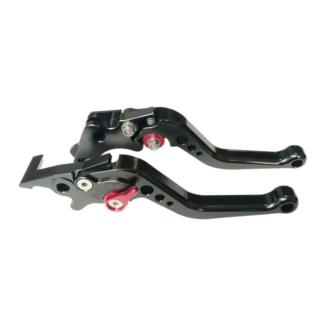 Black CNC 6 Position Shorty Brake Clutch Lever for Ducati MS4 / MS4R 2001 2002 2003 2004 2005 2006