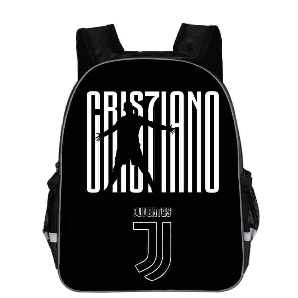 CR7 School Bags Football Star Ronaldo Backpack Juventus Soccer Club Backpack Polyester Bags Student/Children School Backpack