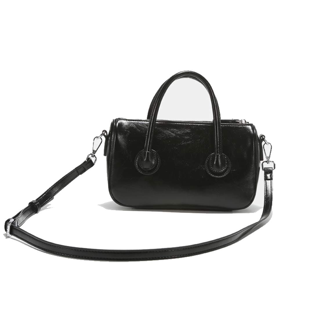 Barabum Retro Classic Crocodile Pattern Clutch Shoulder Bag with Zipper Closure for Women