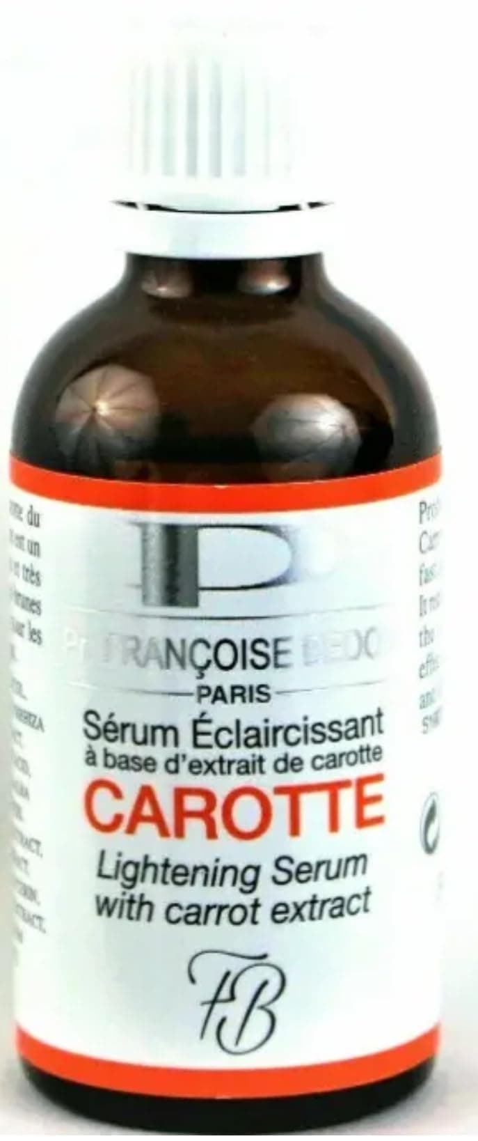 LIGHTENING SERUM / BRIGHTENING SERUM / WHITENING SERUM / CARROT SERUM 50ml by Pr. Francoise Bedon