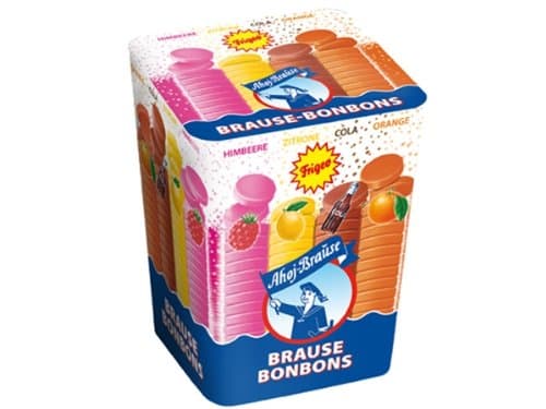 Frigeo Ahoj-Brause Brause-Bonbons in a Box- 125 g-Imported from Germany