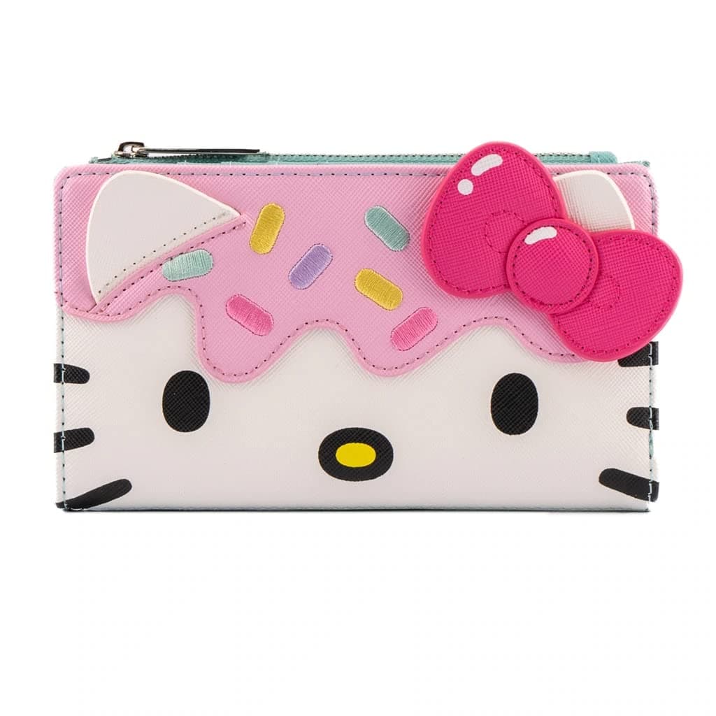 Sanrio Hello Kitty Cupcake Faux Leather Flap Wallet