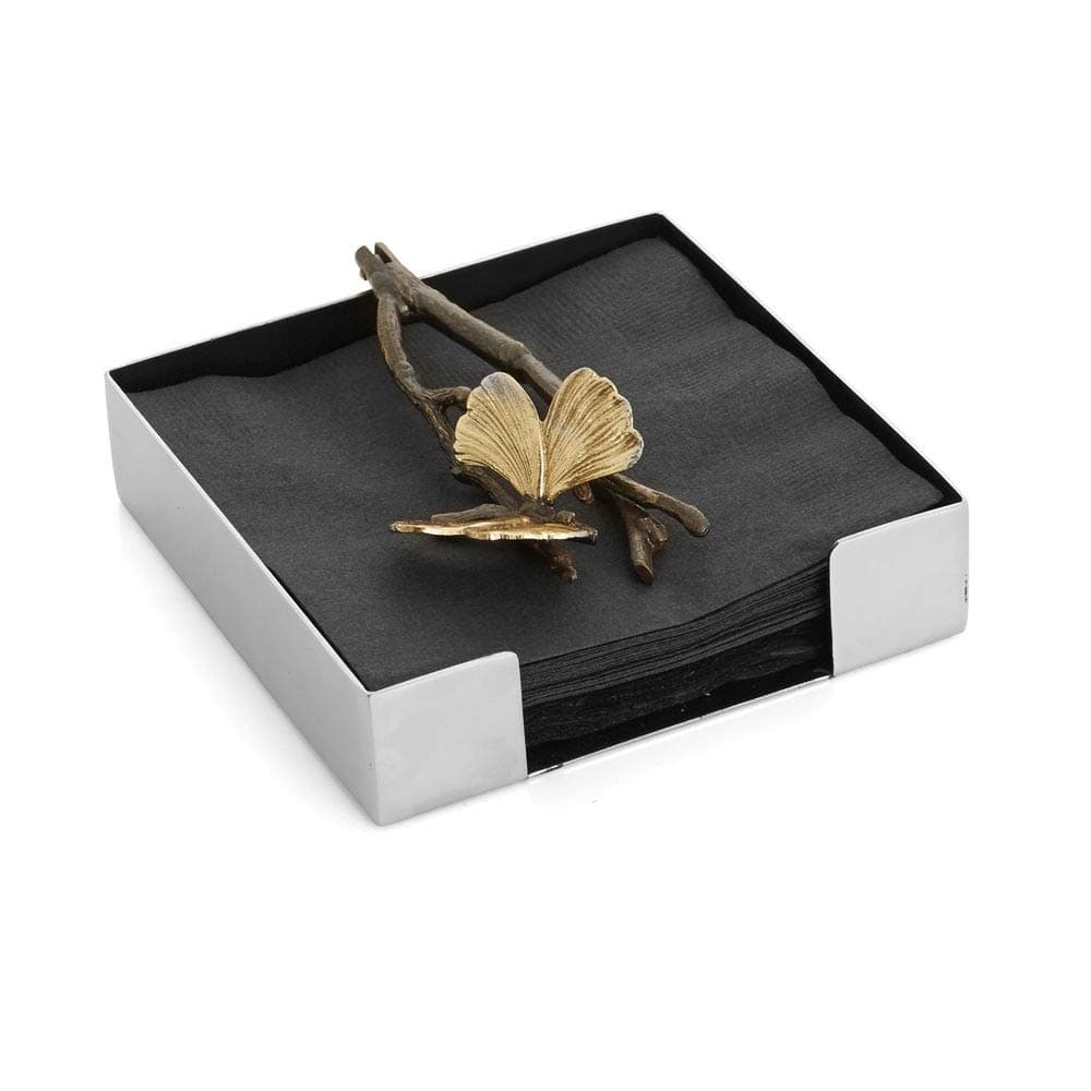 Butterfly Ginkgo Cocktail Napkin Holder - 175787