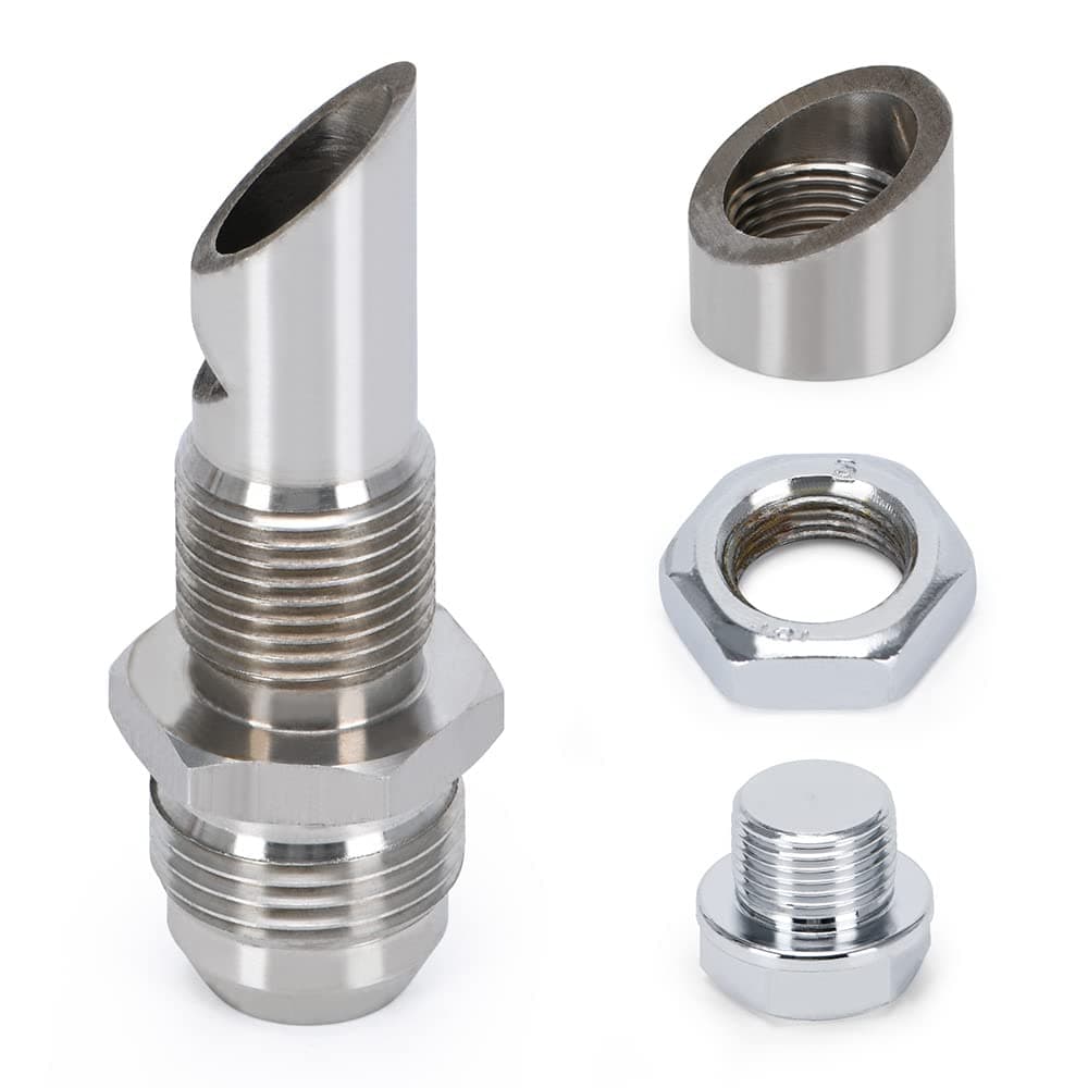 Universal Stainless Steel E-VAC Scavenger Kit includes T304 SS E-VAC fitting