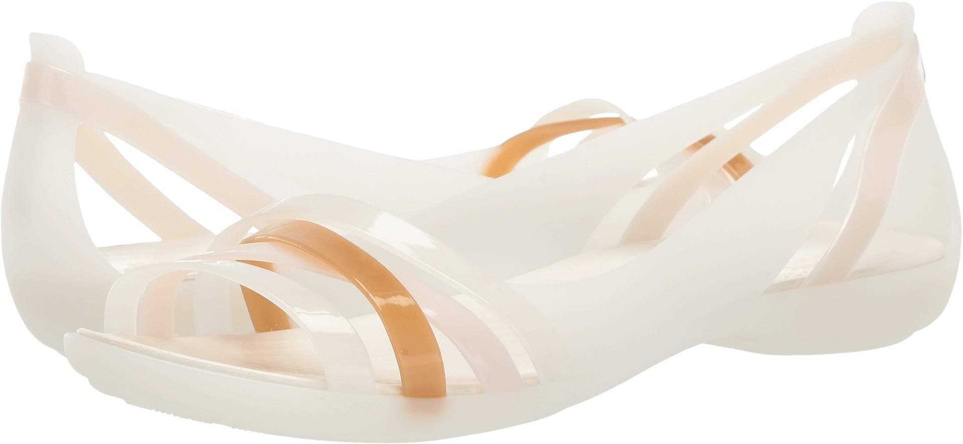 Crocs Women's Isabella Huarache 2 Flat Peep-Toe