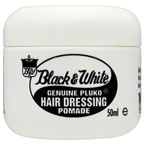 FGen Black & White Genuine Pluko Hair Dressing Pomade 50ml x2