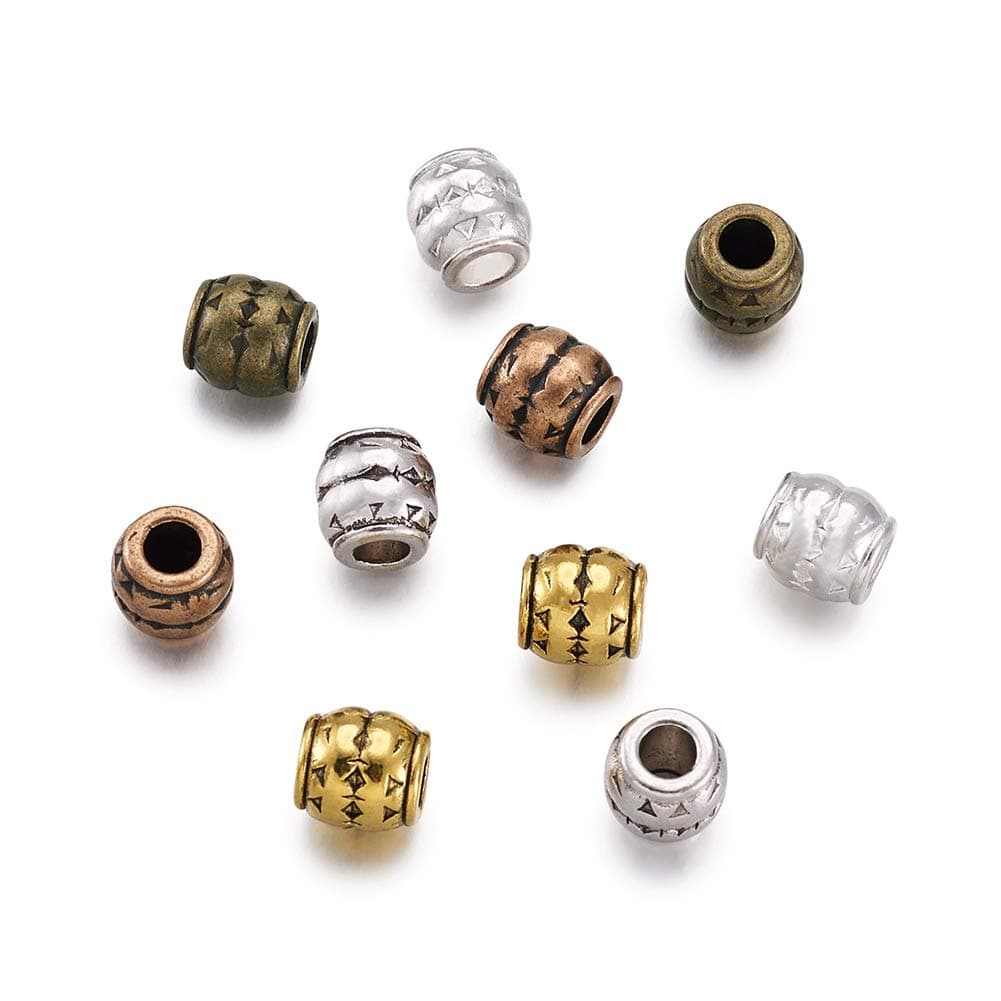 Barrel European Spacer Beads