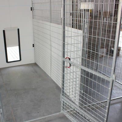 Anti - Fight Single Yard Kennel Panel Upgrade Size: 72" H x 1" W x 48 L