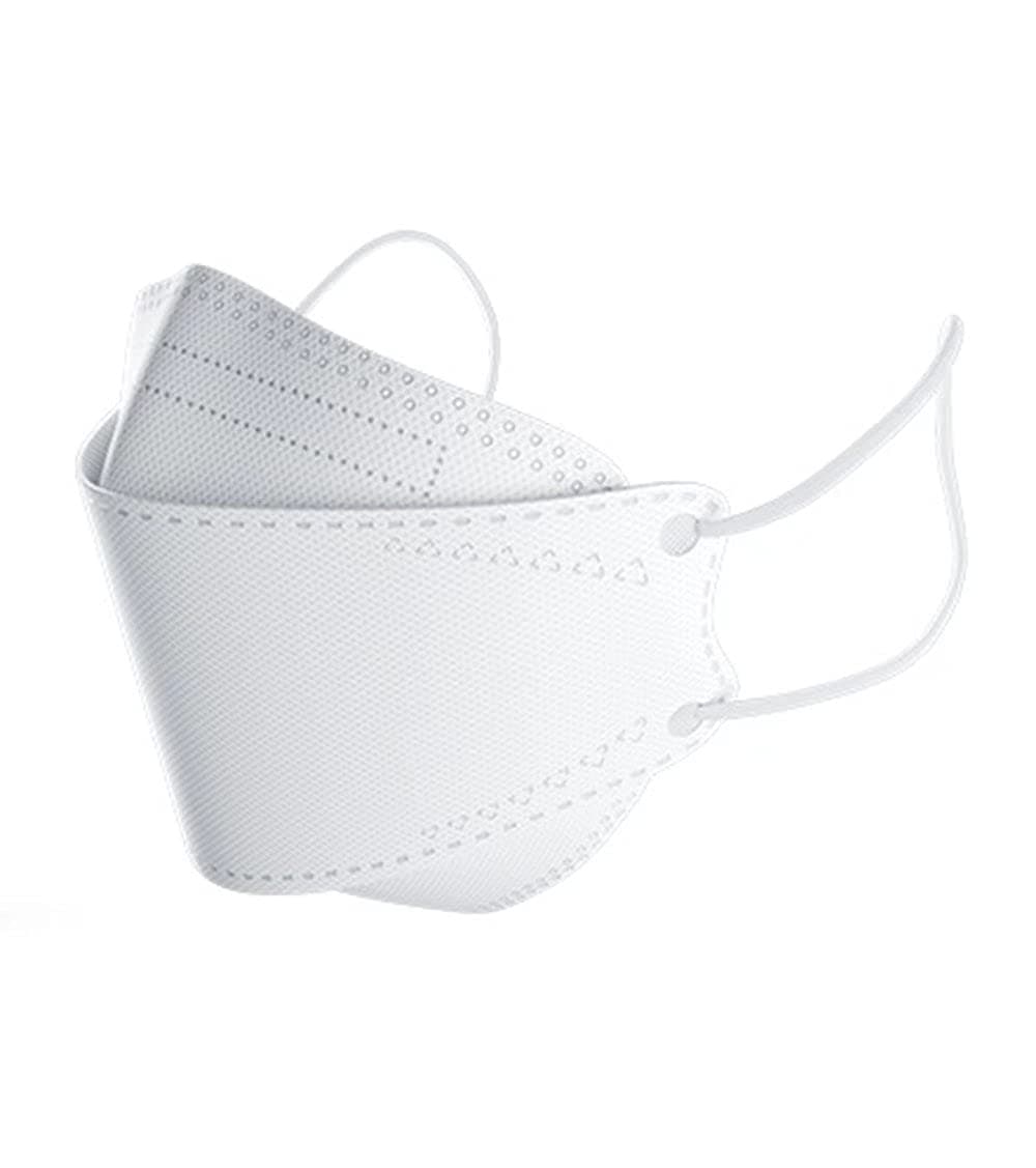 Rmaytiked 4-Ply KF94 Breathable Face Masks Disposable 3D Nose Mouth Shields Filter