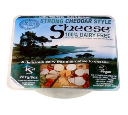 Sheese Vegan Cheese, Strong Cheddar